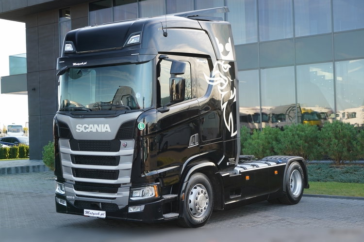 Scania S 500 / RETARDER / KLIMA POSTOJOWA / CAŁA NA PODUSZKACH / OPONY 100% zdjęcie 5