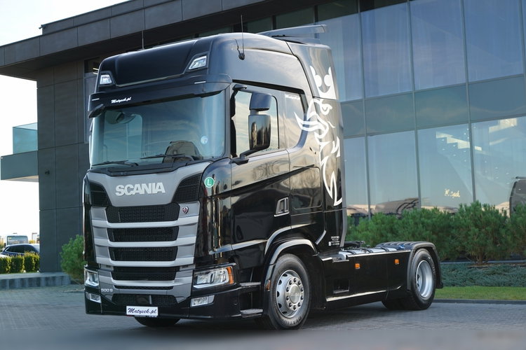 Scania S 500 / RETARDER / KLIMA POSTOJOWA / CAŁA NA PODUSZKACH / OPONY 100% zdjęcie 6