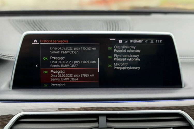 BMW 750 Faktura VAT 23% 750I X-drive High Executive zdjęcie 39