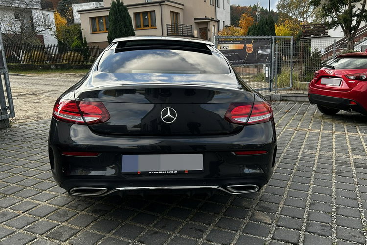 Mercedes C 220 C Coupe Lift 220D195KM Virtual Panorama Burmester Full Led Kamery 360 zdjęcie 5