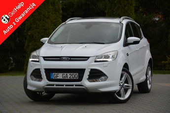 Ford Kuga Individual Radar ACC Skóry Panorama Ledy Bi-xenon Navi Kamera ALU19