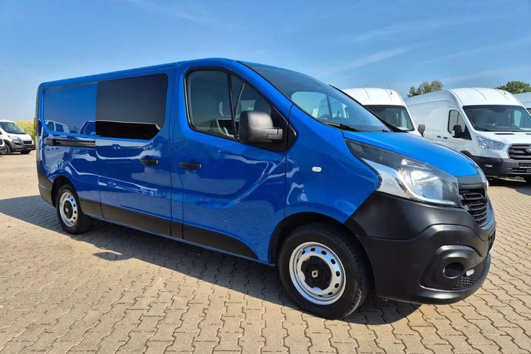 Renault Trafic Long 59999zł NETTO Brygadówka 6 osób 1.6dCi/120KM zdjęcie 3