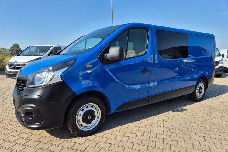 Renault Trafic Long 59999zł NETTO Brygadówka 6 osób 1.6dCi/120KM zdjęcie 4