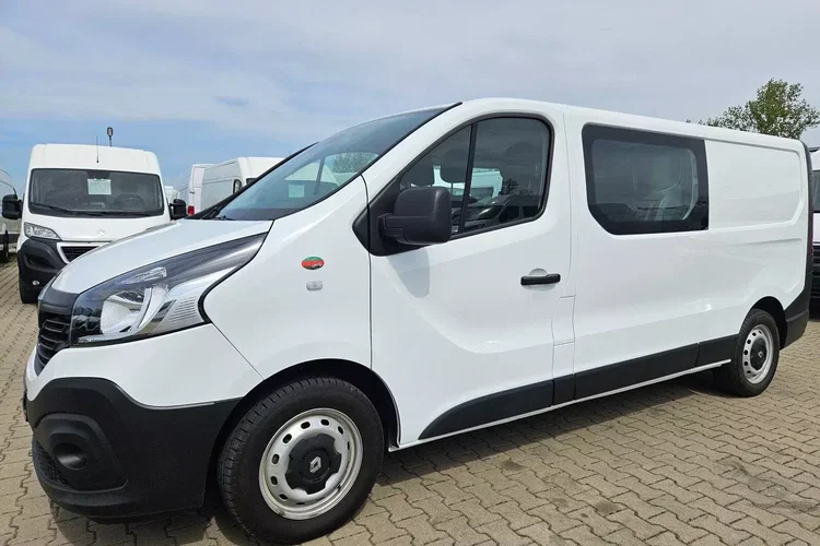 Renault Trafic Long 59999zł NETTO Brygadówka 6 osób 1.6dCi/120KM zdjęcie 5