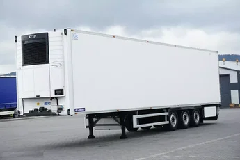 Lamberet / CHŁODNIA / CARRIER 1950 / MULTITEMPERATURA / OŚ PODNOSZONA