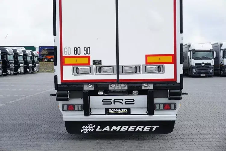 Lamberet / CHŁODNIA / CARRIER 1950 / MULTITEMPERATURA / OŚ PODNOSZONA zdjęcie 20