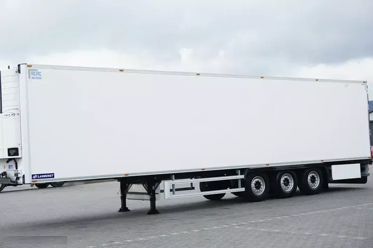 Lamberet / CHŁODNIA / CARRIER 1950 / MULTITEMPERATURA / OŚ PODNOSZONA zdjęcie 3