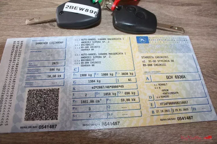 Renault Kangoo zdjęcie 148