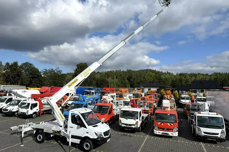 Mercedes Sprinter Zwyżka Podnośnik Koszowy PALFINGER P280 B UDT zdjęcie 1