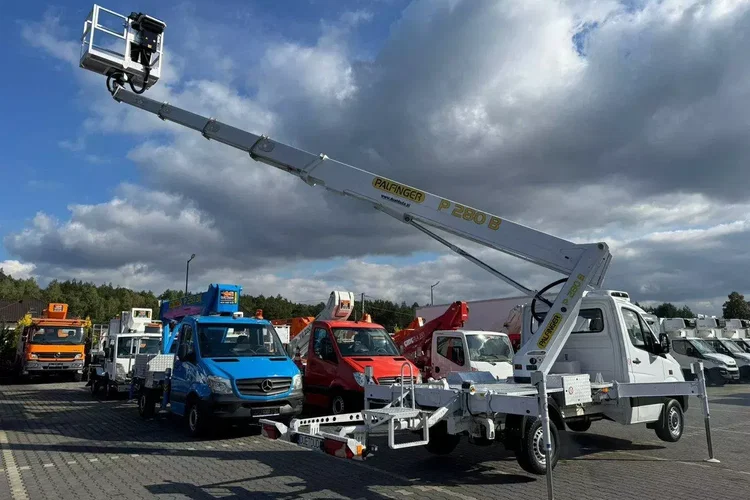 Mercedes Sprinter Zwyżka Podnośnik Koszowy PALFINGER P280 B UDT zdjęcie 12