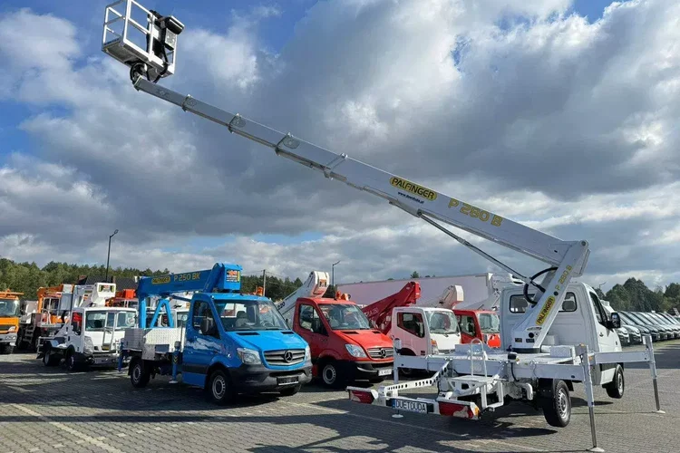 Mercedes Sprinter Zwyżka Podnośnik Koszowy PALFINGER P280 B UDT zdjęcie 16