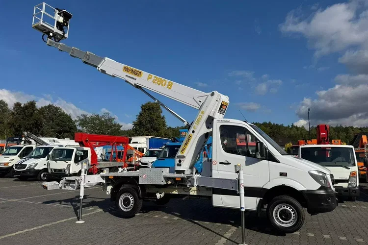 Mercedes Sprinter Zwyżka Podnośnik Koszowy PALFINGER P280 B UDT zdjęcie 5