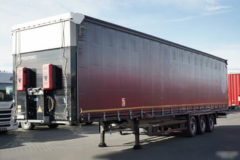 Schmitz -CARGOBULL / FIRANKA / VARIOS  / OŚ PODNOSZONA / DACH PODNOSZONY