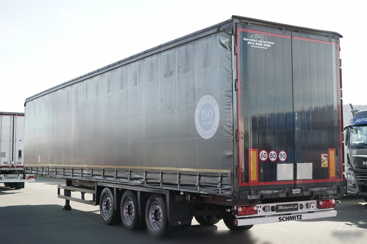 Schmitz -CARGOBULL / FIRANKA / VARIOS  / OŚ PODNOSZONA / DACH PODNOSZONY zdjęcie 4