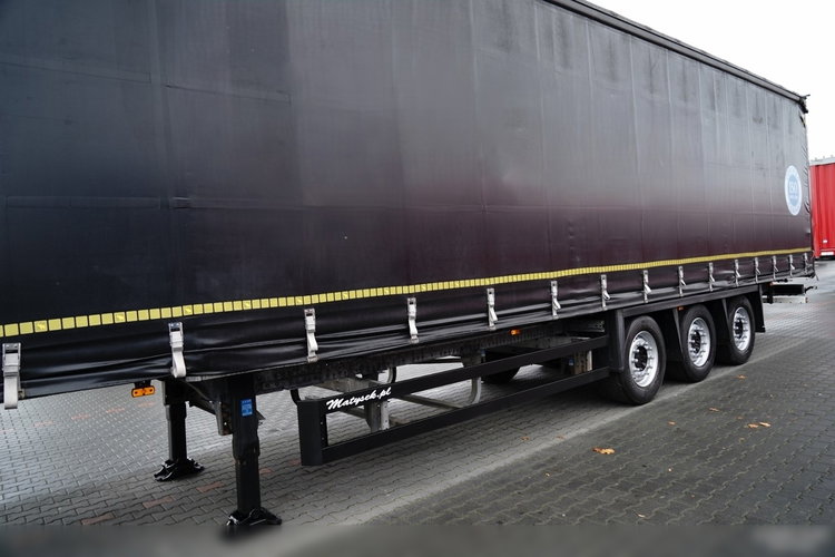 Schmitz -CARGOBULL / FIRANKA / VARIOS  / OŚ PODNOSZONA / DACH PODNOSZONY zdjęcie 8