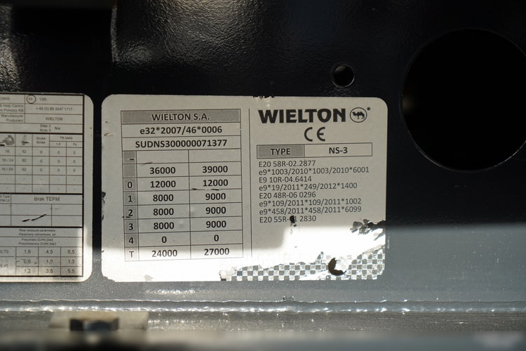 Wielton / FIRANKA / STANDARD / SAF  zdjęcie 25