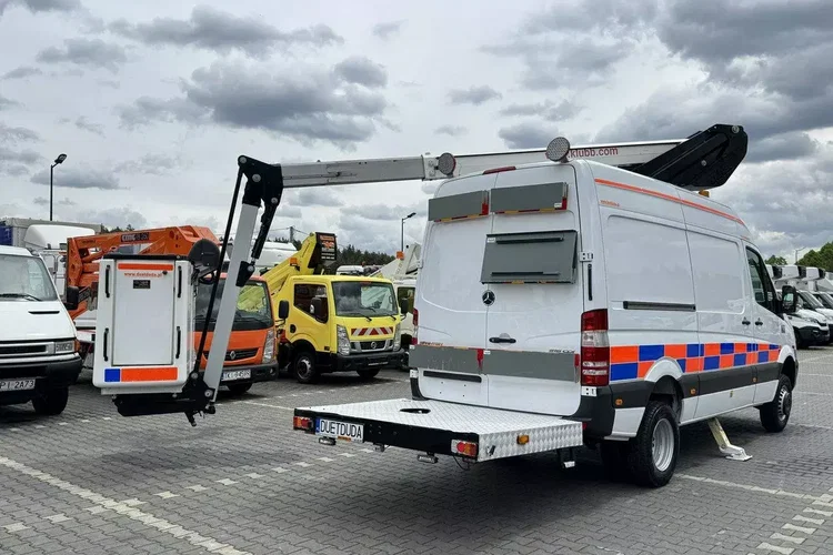 Mercedes Sprinter Zwyżka Podnośnik Koszowy KLUBB K42P UDT WUMAG GSR zdjęcie 25