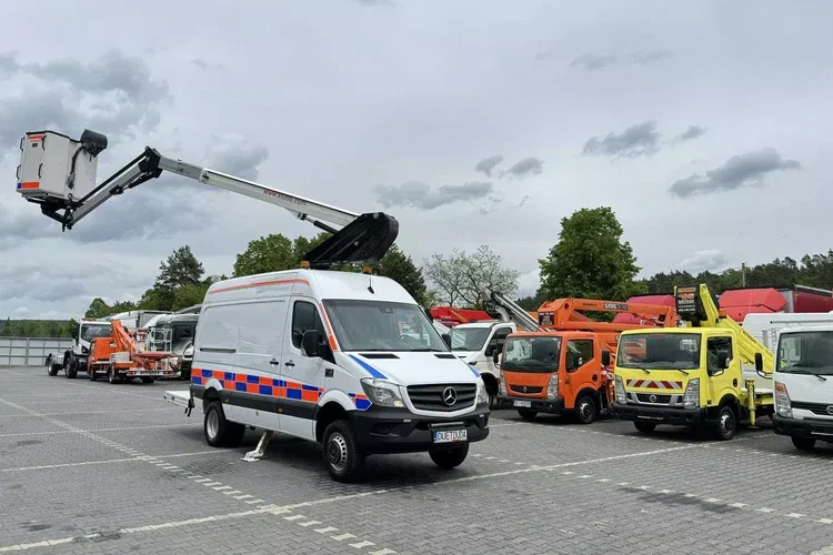 Mercedes Sprinter Zwyżka Podnośnik Koszowy KLUBB K42P UDT WUMAG GSR zdjęcie 5