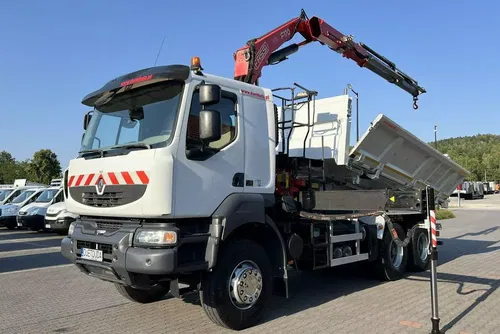 Renault Kerax 26.390 6x4 Mocny HDS FASSI F170 Sterowanie Radiowe