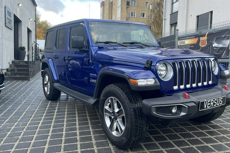 Jeep Wrangler SAHARA 4x4 3.6 284KM Automat Kam. Cof. Navi Podgrz. fot + kierownica zdjęcie 3