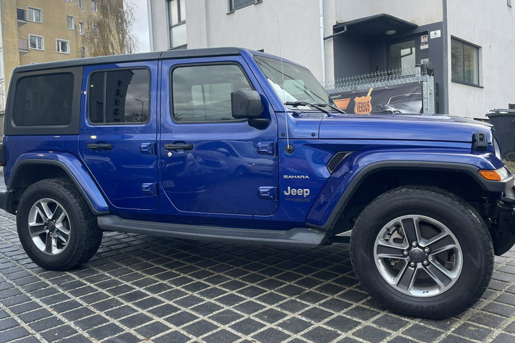 Jeep Wrangler SAHARA 4x4 3.6 284KM Automat Kam. Cof. Navi Podgrz. fot + kierownica zdjęcie 4