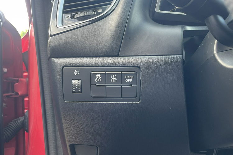 Mazda 3 1.5 SkyActiv Klimatyzacja 4x el. szyby Felgi alu Bordo metalik zdjęcie 16