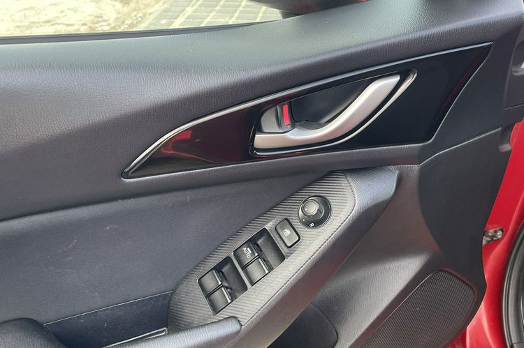 Mazda 3 1.5 SkyActiv Klimatyzacja 4x el. szyby Felgi alu Bordo metalik zdjęcie 17