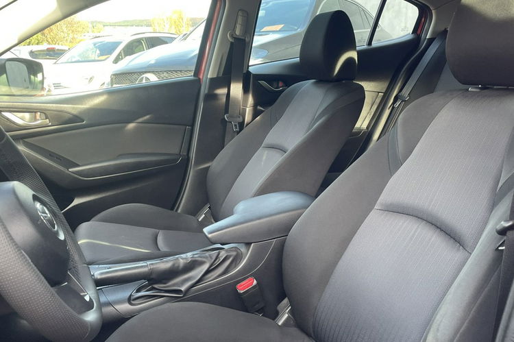 Mazda 3 1.5 SkyActiv Klimatyzacja 4x el. szyby Felgi alu Bordo metalik zdjęcie 7