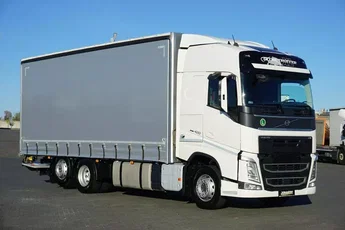 Volvo FH / 420 / ACC / EURO 6 / FIRANKA + WINDA / 19 PALET / OŚ SKRĘTNA