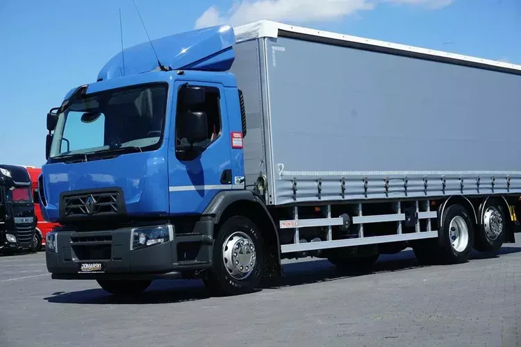 Renault / D 320 / EURO 6 / FIRANKA / 21 PALET / ŁAD. 16 390 KG zdjęcie 22
