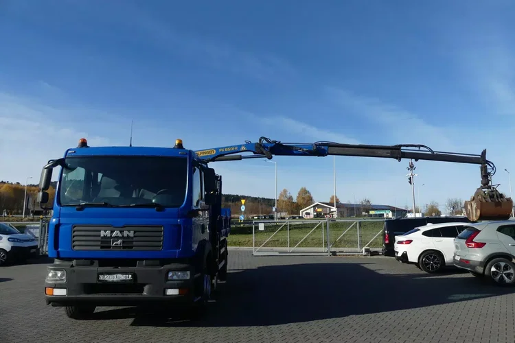 MAN TGM 18.240 / WYWROTKA + HDS / ŁYŻKA / DOKA / DŹWIG / zdjęcie 5