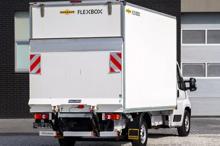 Fiat Ducato 8 palet KONTENER + WINDA dHollandia 750kg zdjęcie 25