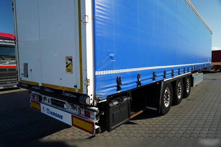 Krone / FIRANKA / STANDARD / KOSZ NA PALETY / OŚ PODNOSZONA / DACH PODNOSZONY / SAF zdjęcie 13