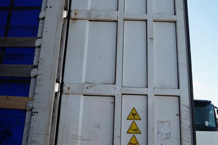 Krone / FIRANKA / STANDARD / KOSZ NA PALETY / OŚ PODNOSZONA / DACH PODNOSZONY / SAF zdjęcie 14