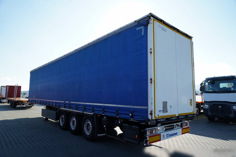 Krone / FIRANKA / STANDARD / KOSZ NA PALETY / OŚ PODNOSZONA / DACH PODNOSZONY / SAF zdjęcie 5