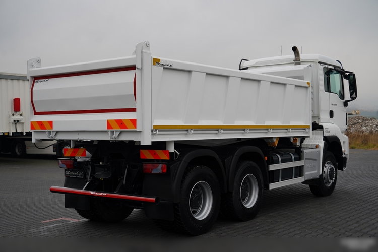 MAN TGS 26.480 / 6X6 / 3 STRONNA WYWROTKA /  HYDROBURTA / UAL /BORDMATIC  zdjęcie 15