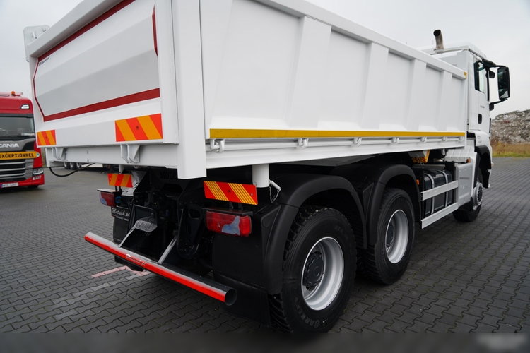 MAN TGS 26.480 / 6X6 / 3 STRONNA WYWROTKA /  HYDROBURTA / UAL /BORDMATIC  zdjęcie 25