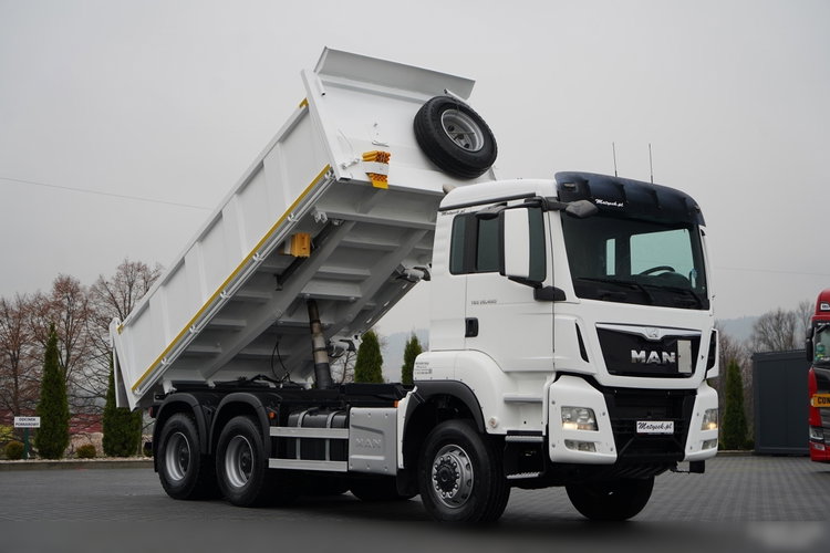 MAN TGS 26.480 / 6X6 / 3 STRONNA WYWROTKA /  HYDROBURTA / UAL /BORDMATIC  zdjęcie 6