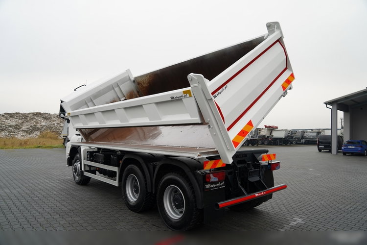 MAN TGS 26.480 / 6X6 / 3 STRONNA WYWROTKA /  HYDROBURTA / UAL /BORDMATIC  zdjęcie 8