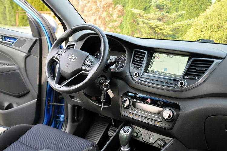 Hyundai Tucson 1.6T(177KM) 99tyś.km Led Navi Kamera Reling Welur I Wł BLS Alu19"ASO zdjęcie 25