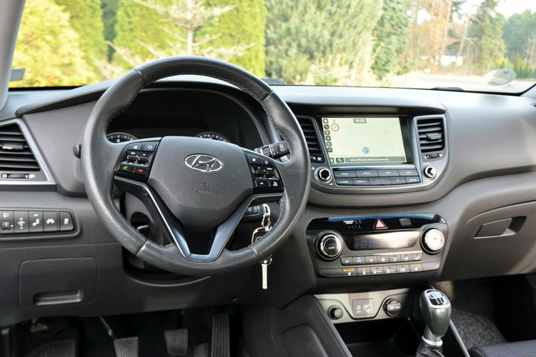 Hyundai Tucson 1.6T(177KM) 99tyś.km Led Navi Kamera Reling Welur I Wł BLS Alu19"ASO zdjęcie 29