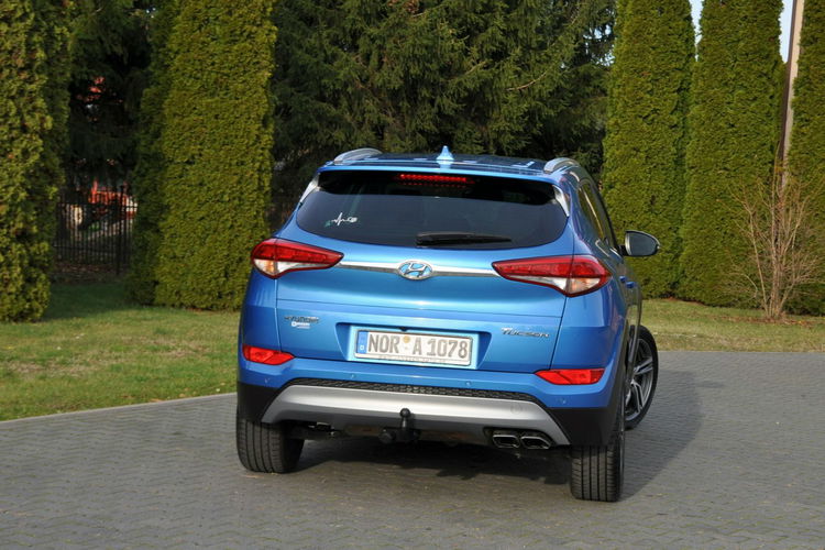 Hyundai Tucson 1.6T(177KM) 99tyś.km Led Navi Kamera Reling Welur I Wł BLS Alu19"ASO zdjęcie 7