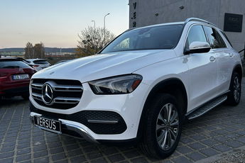 Mercedes GLE 350 FulLed Szyber El.klapa El.fotele Jasne Skóry Virtual Biała perła