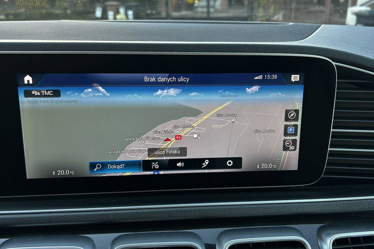 Mercedes GLE 350 FulLed Szyber El.klapa El.fotele Jasne Skóry Virtual Biała perła zdjęcie 19