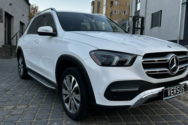 Mercedes GLE 350 FulLed Szyber El.klapa El.fotele Jasne Skóry Virtual Biała perła zdjęcie 2