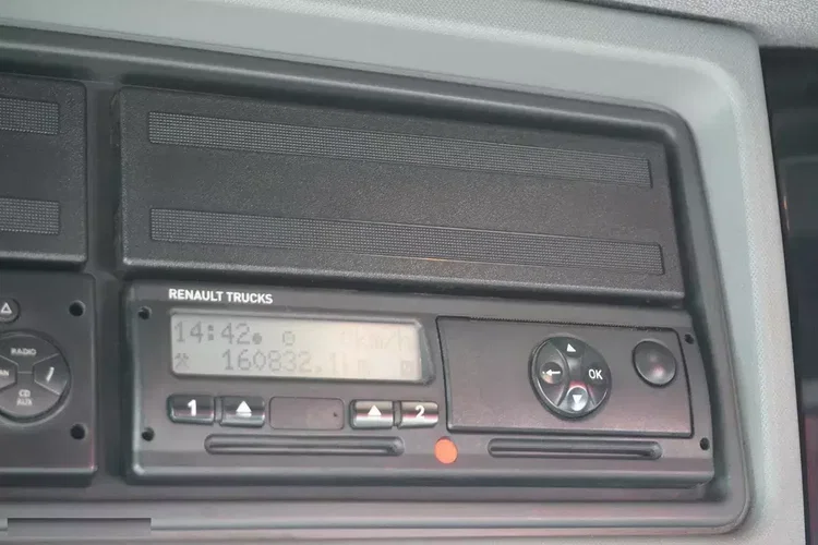 Renault C380 E6 6x4 / HDS Fassi F135 2700 MTH / Zasięg 8 m / 5.6 t udźwig / Wywrotka 3-stronna / Hydroburta zdjęcie 26