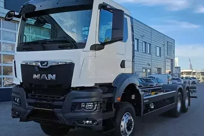 MAN TGS 33.440 NOWY / 6x6 /Rama do zabudowy / Bez przebiegu / PTO zdjęcie 2