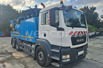 MAN TGS 33.440 6X4 WUKO RECYKLING do zbierania odpadów / Separator Asenizacyjny Wiedemann