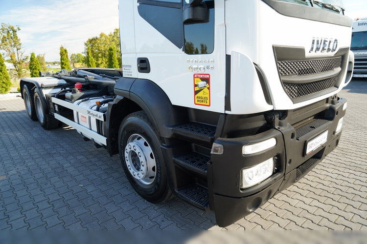 Iveco STRALIS 420 / HAKOWIEC / 6X4 /  MAREL   / UDŹWIG 17 275 KG / EURO 6  zdjęcie 19