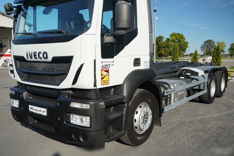 Iveco STRALIS 420 / HAKOWIEC / 6X4 /  MAREL   / UDŹWIG 17 275 KG / EURO 6  zdjęcie 21